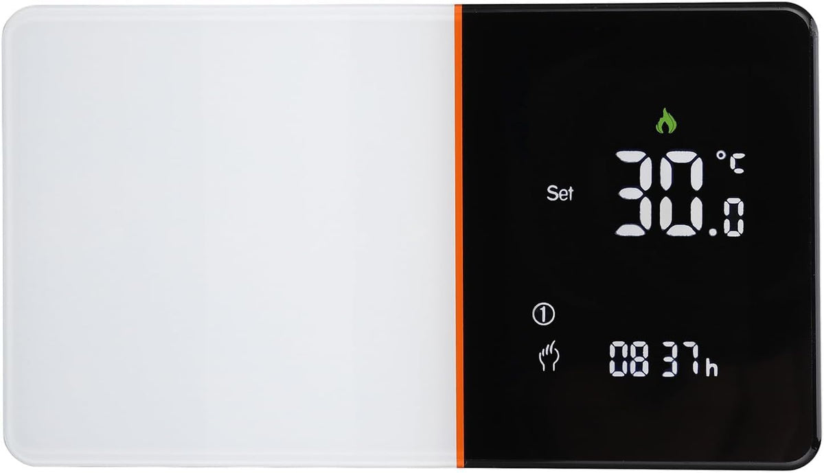 Smart Thermostat, LCD Display Programmable Temperature Controller for Water Floor Heating, Digital Intelligent Wall Thermostat with Timer Working Mode - PuriLite