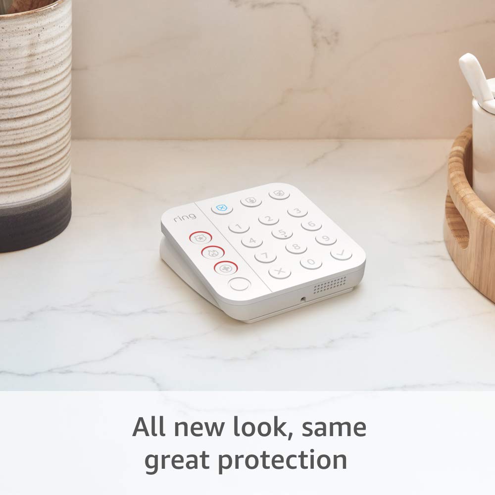 Ring Alarm 5-Piece Kit (newest model), home security system with 30-day free Ring Home subscription - PuriLite