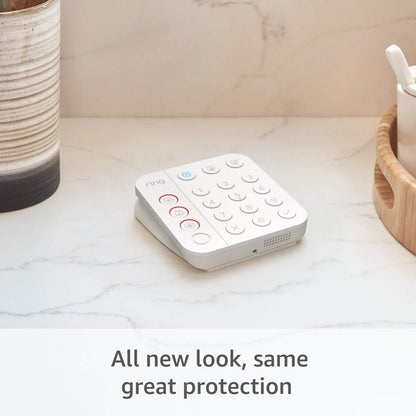 Ring Alarm 5-Piece Kit (newest model), home security system with 30-day free Ring Home subscription - PuriLite
