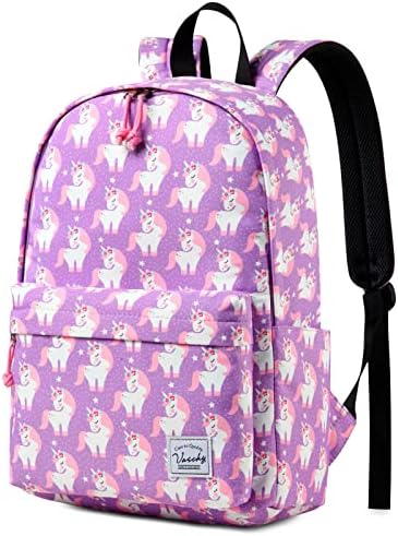 VASCHY Lightweight School Backpack for Women with Sleeve for 14" Laptop - PuriLite