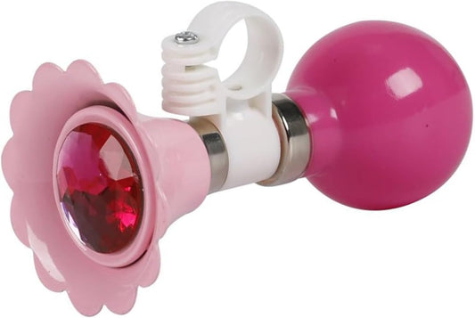 Kids Bike Horn, Bike Horn Pink for Kids, Bicycle Bell for Girls Boys (Pink) - PuriLite