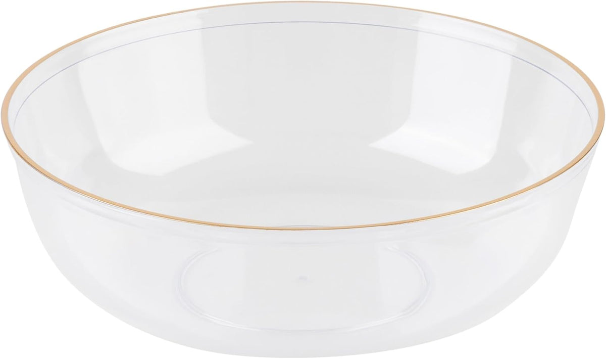 PLASTICPRO [30 Pack 10.7'' Christmass Green Plastic Party Plates Edge Collection Premium heavyweight Elegant Disposable Tableware Dishes - PuriLite