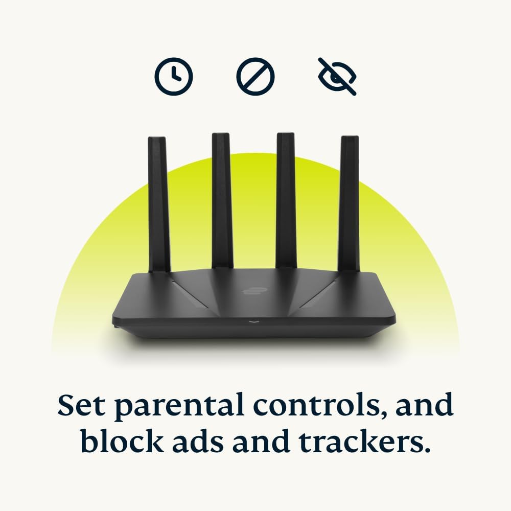 Aircove | Wi-Fi 6 VPN Router for Home | Protect Unlimited Devices | Free 30-Day ExpressVPN Trial | (U.S. & Canada Version) - PuriLite