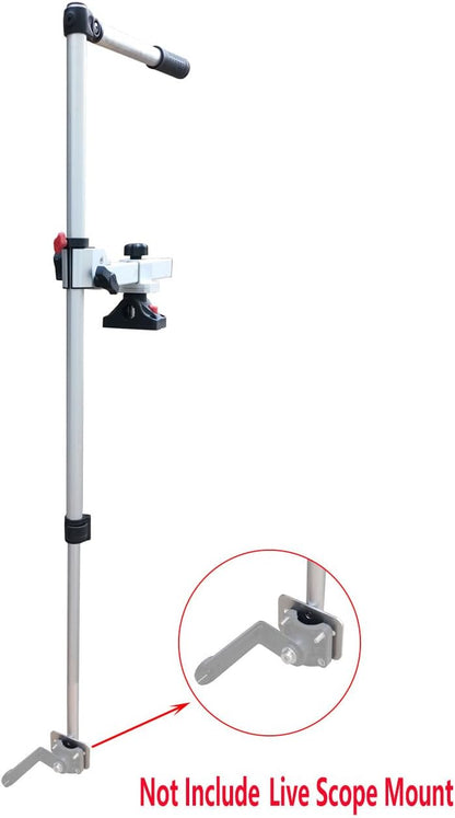 Brocraft Universal Transducer Pole/Sonar Transducer Pole System with Mount/Livescope Mount (Generation 2) - PuriLite