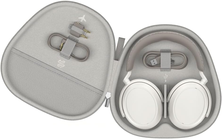 Sennheiser Consumer Audio Momentum 4 Wireless Headphones - Bluetooth Headset for Crystal-Clear Calls with Adaptive Noise Cancellation, 60h Battery Life, Customizable Sound - Pride - PuriLite
