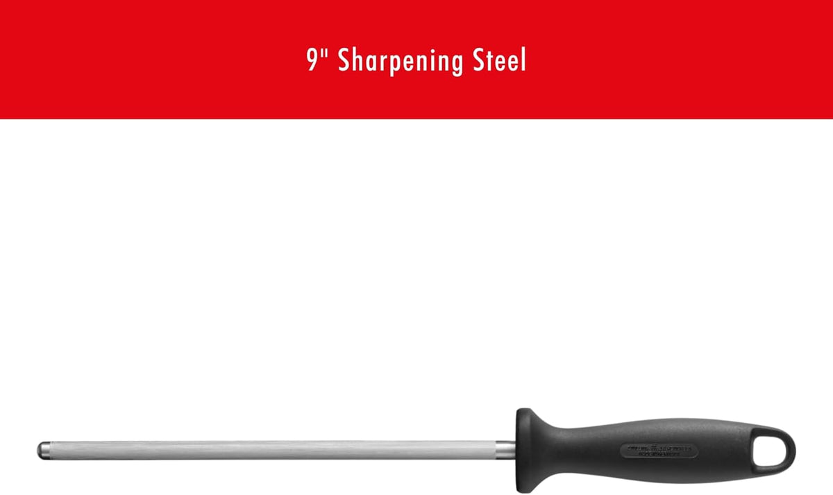 Zwilling J.A. Henckels HI Forged Contour 9 PC Block Set, Black/Silver - PuriLite