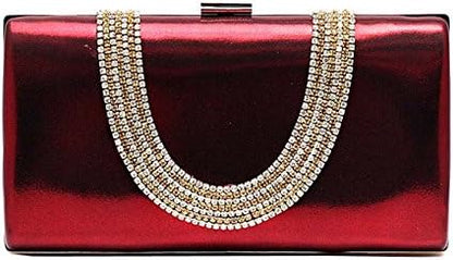 Ankoee Ladies Envelope Clutch Bag Evening Bag Bridal Wedding Bag Handbag Prom Clutches Handbag - PuriLite