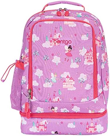 Bentgo Kids Prints 2-in-1 Backpack & Insulated Lunch Bag (Dinosaur) - PuriLite