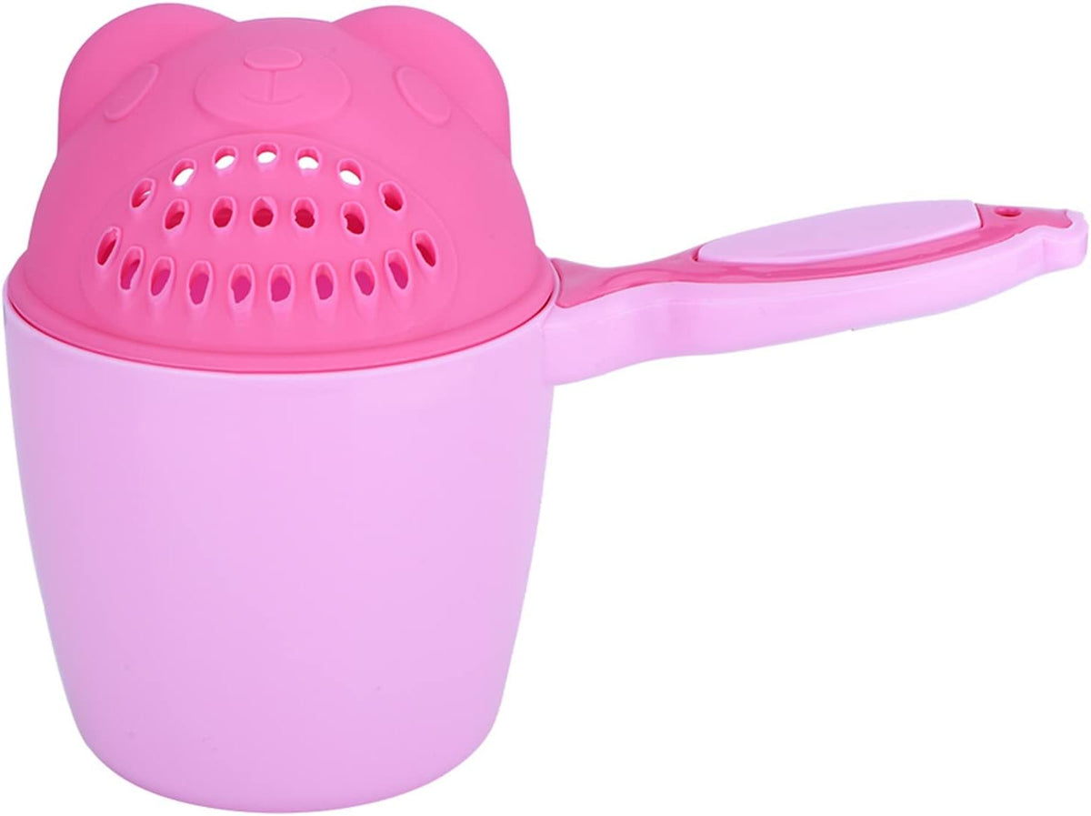 Baby Bath Rinse Cup, Detachable Baby Shampoo Rinser Kid Wash Hair Bathing Flusher for Baby Tub(Green) - PuriLite
