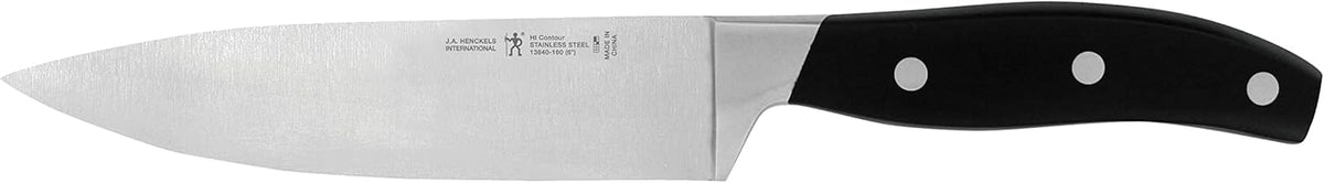 Zwilling J.A. Henckels HI Forged Contour 9 PC Block Set, Black/Silver - PuriLite