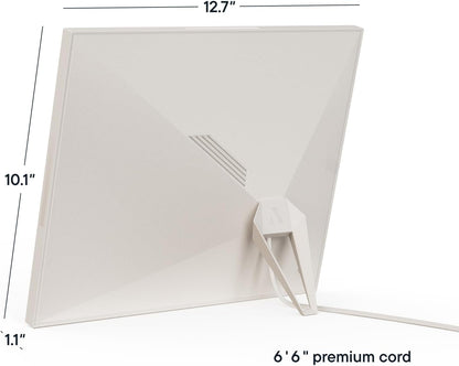 Aura Aspen 12" Digital Photo Frame - Black with Paper Mat - PuriLite
