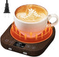Coffee Mug Warmer, New Upgrade Gravity-Induction Mug Warmer for Desk with 9 Temperature Settings, 1-9 Timer Smart Candle Cup Warmer Beverage Coffee Warmer for Home & Office… - PuriLite