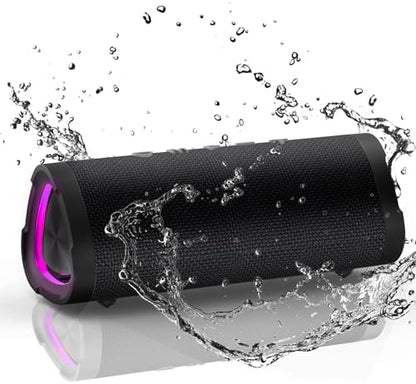 Vanzon Bluetooth Speakers, V40 Portable Wireless Speaker V5.0 with 24W Loud Stereo Sound, 24H Playtime, TWS & IPX7 Waterproof, Suitable for Travel, Beach,Home and Outdoors,Great Choice for Gift - PuriLite