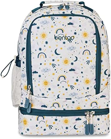 Bentgo Kids Prints 2-in-1 Backpack & Insulated Lunch Bag (Dinosaur) - PuriLite