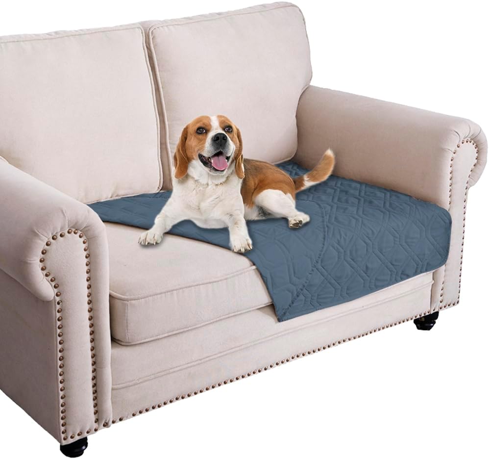 Ameritex Waterproof Dog Bed Cover Pet Blanket for Furniture Bed Couch Sofa Reversible - PuriLite