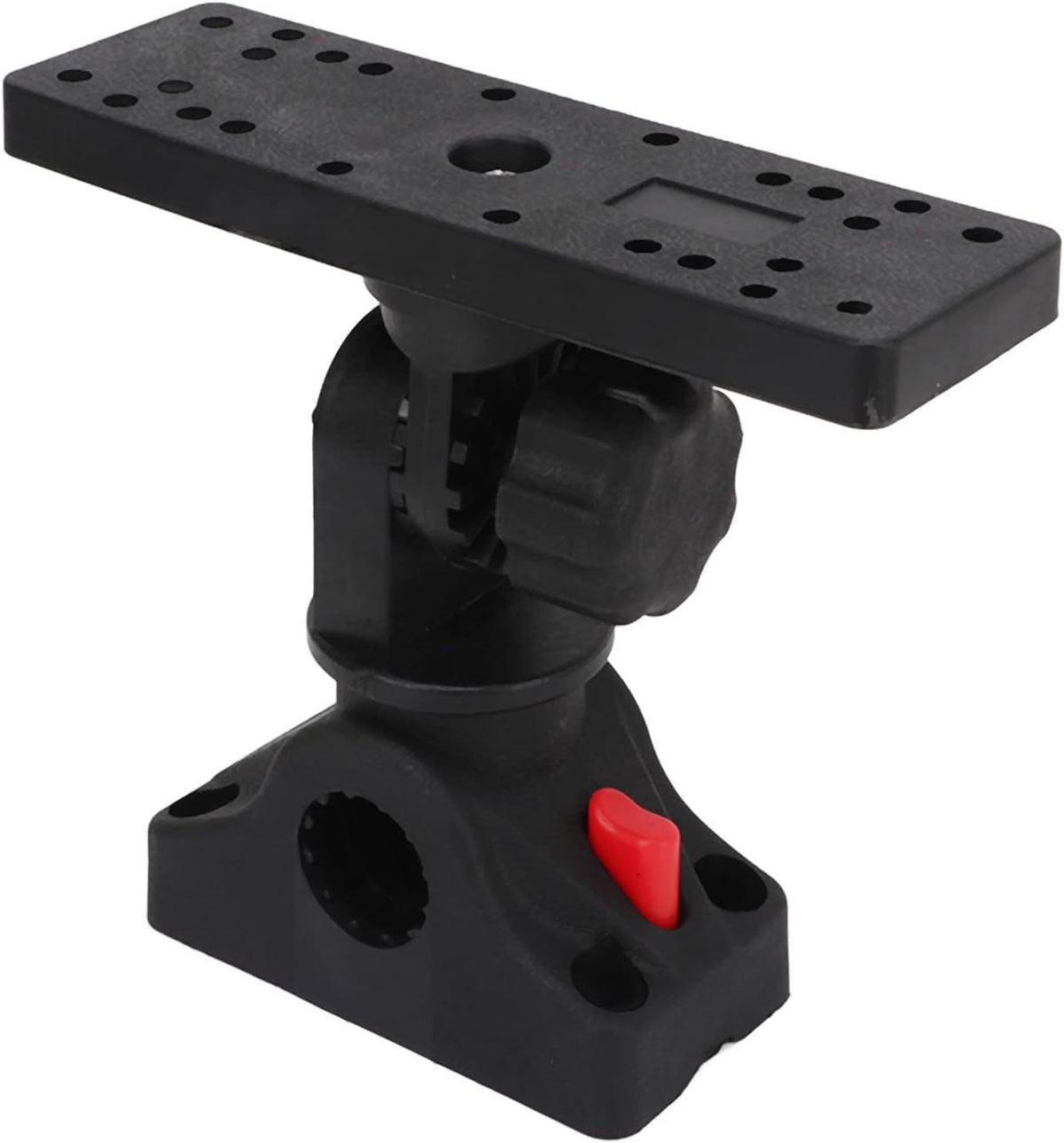 Fish Finder Holder Base Boat Fish Finder Electronics Mount Fish Finder Holder Base, Marine Electronic Fish Finder Mount Turn Assemblies - PuriLite