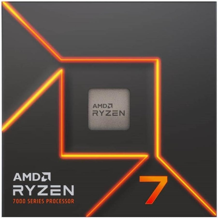 AMD Ryzen™ 7 7700 8-Core, 16-Thread Unlocked Desktop Processor - PuriLite