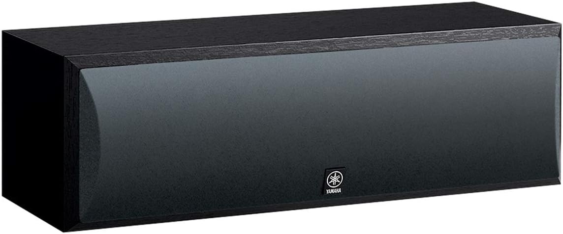 Yamaha NS-C210BL 2-Way Bass-Reflex Center Speaker - Each (Black) - PuriLite