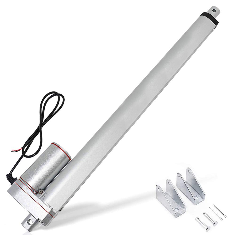 ECO-WORTHY Heavy Duty 330lbs Solar Tracker Linear Actuator Multi-Function (12V, 14") - PuriLite