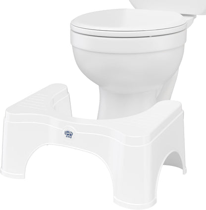 Squatty Potty Original Toilet Stool 2.0 Base 7", White, 1 Count - PuriLite