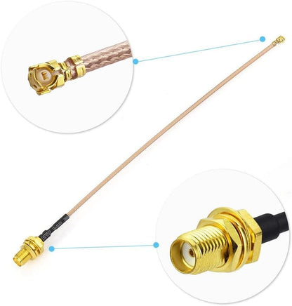 Bingfu Vehicle GPS Navigation Antenna Active GPS Antenna with Fakra C Right Angle Connector Compatible with Car Truck GPS Navigation Receiver System Factory DVD Stereo Head Unit - PuriLite