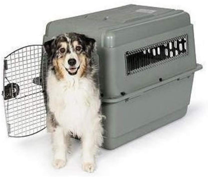 Petmate 00200 Sky Kennel for Pets from 25 to 30-Pound, Light Gray - PuriLite