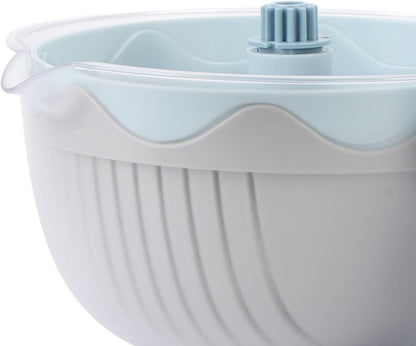 Spinner Salad, Friendly Salad Dryer for The Restaurant (Nordic Blue) - PuriLite