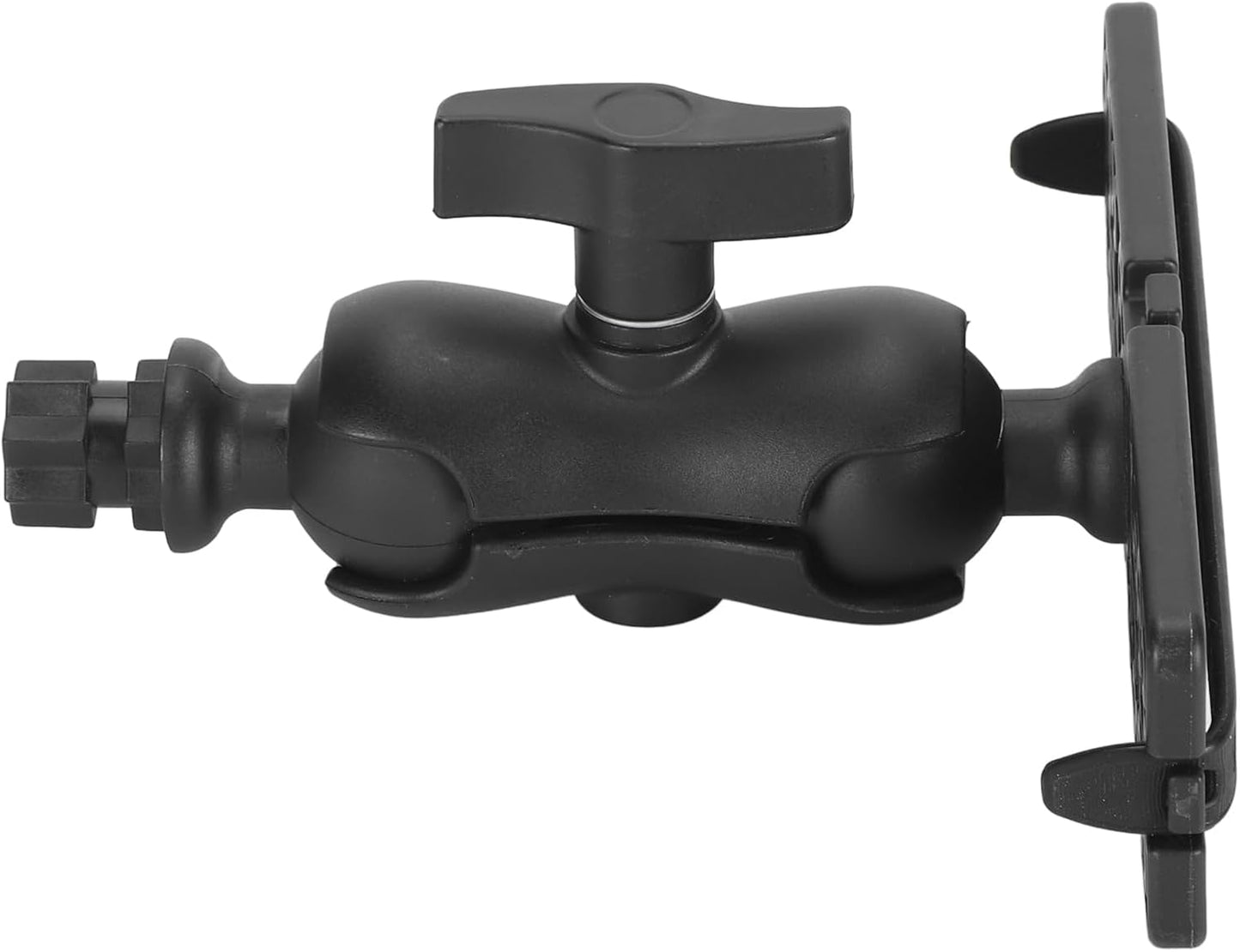 Fish Finder Mount Base,Universal 360° Rotation Fish Finder Bracket,Nylon & Silicone Rotating Ball Hex Base Holder for Marine Boat Kayak - PuriLite