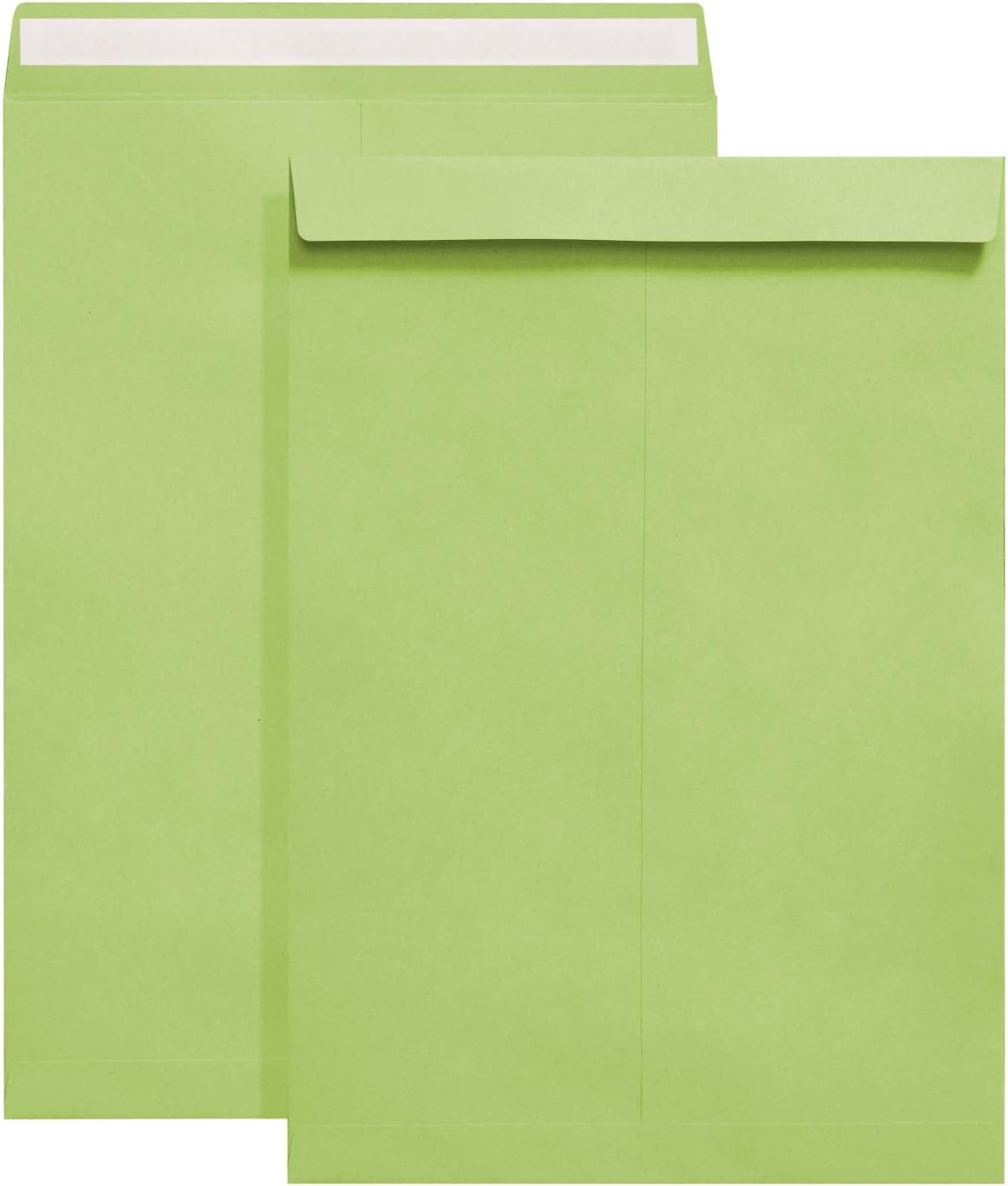 Tanshuqin 9" x 12.75" Self-Seal Catalog Envelopes 32lb Kraft Envelopes for Invitation Cards, Organizing and Storage, Pictures, Photos, Documents (100 PCS) - PuriLite