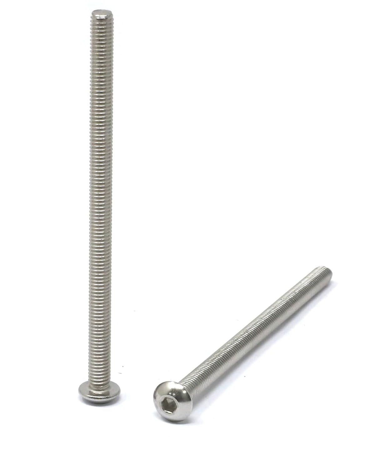 iexcell 50 Pcs M6 x 20mm Thread Pitch 1 mm Stainless Steel 304 Hex Socket Button Head Cap Screws Bolts Kit - PuriLite