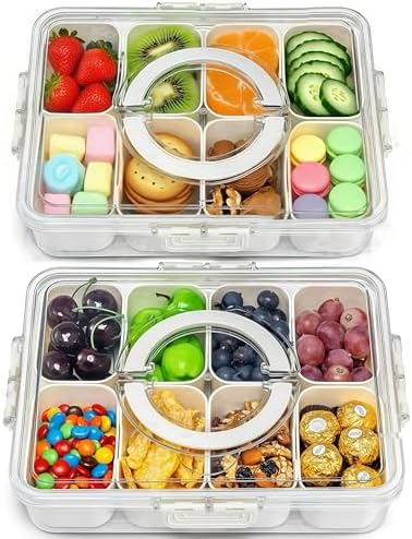 Pure Future 50-Piece Large Airtight Food Storage Containers with Lids, BPA-Free Stackable & Microwave Safe Kitchen Set for Meal Prep, Freezer Use - 25 Containers & Lids, Leakproof Design - PuriLite
