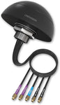 LINOVISION 4G LTE MIMO Combo 5-in-1 Antenna, 2X 4G LTE, 1x GNSS, 2X Wi-Fi, Outdoor Roof SMA Antenna with 10ft Cable, Works with IOT-R32, Inhand IR302, Teltonika RUT241/RUT240/RUT360/RUT956 (PR1KCO28) - PuriLite