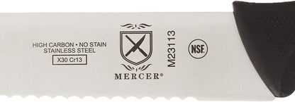 Mercer Culinary M23860 Millennia Black Handle, 8.5-Inch Narrow, Fillet Knife - PuriLite
