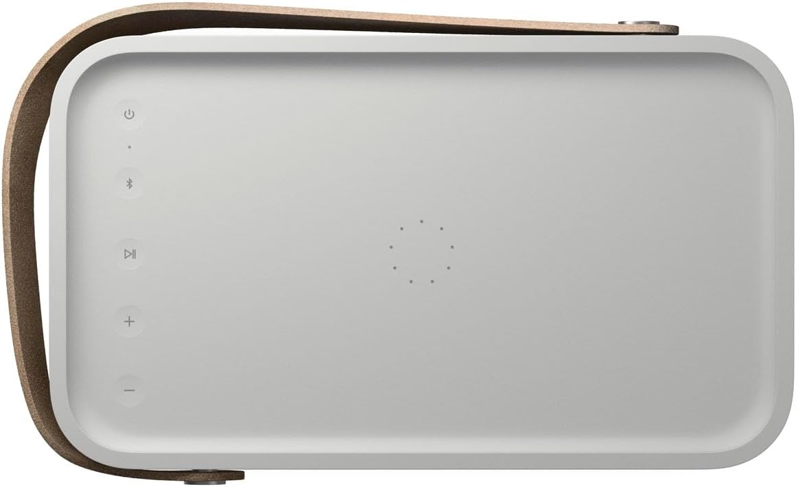 Bang & Olufsen Beolit 20 Powerful Portable Wireless Bluetooth Speaker, Grey Mist - PuriLite