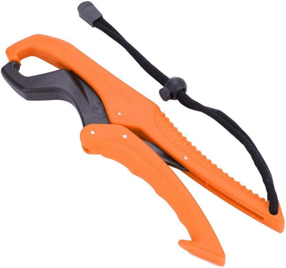 ABS Plastic Floating Fish Grip Zinc Alloy Fish Lip Gripper with Wrist Strip for Catching Fish No Hurt Auxiliary - PuriLite