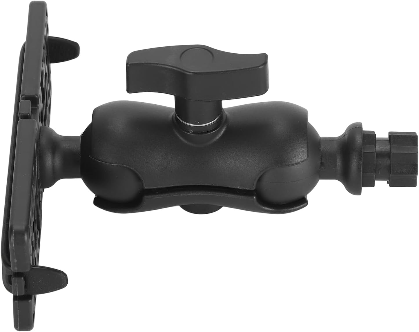 Fish Finder Mount Base,Universal 360° Rotation Fish Finder Bracket,Nylon & Silicone Rotating Ball Hex Base Holder for Marine Boat Kayak - PuriLite