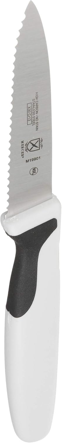 Mercer Culinary M23860 Millennia Black Handle, 8.5-Inch Narrow, Fillet Knife - PuriLite
