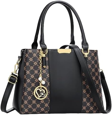 KKXIU Trendy Tote Bag for Women Lightweight Oxford Big Capacity Shoulder Purses and Handbags - PuriLite