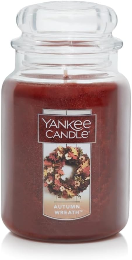 Yankee Candle Scented Candle, Sage & Citrus, Original Large Jar Candle, 110-150 Hours of Burn Time, 22 oz. - PuriLite