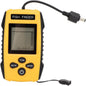 Oumefar Handheld LCD Display Fish Finder Portable Fishing Kayak Fishfinder Contour Readout Fish Depth Finder Wired Transducer with Sonar Sensor LCD Display - PuriLite