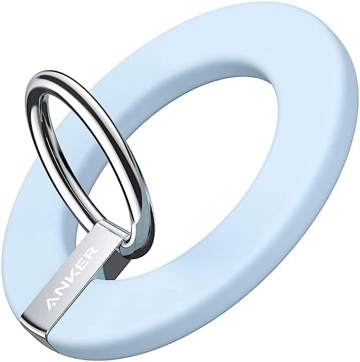 Anker Magnetic Phone Grip, MagGo 610 Ring Holder, Adjustable Kickstand, Only for iPhone 16/16 Plus/16 Pro/16 Pro Max/15/14/13/12 Series - PuriLite