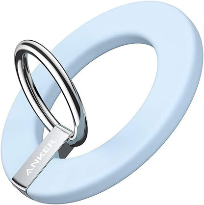 Anker Magnetic Phone Grip, MagGo 610 Ring Holder, Adjustable Kickstand, Only for iPhone 16/16 Plus/16 Pro/16 Pro Max/15/14/13/12 Series - PuriLite