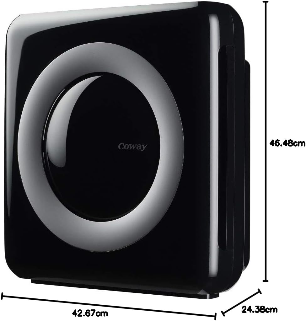 Coway Airmega AP-1512HH True HEPA Air Purifier with Air Quality Monitoring, Auto Mode, Timer, Filter Indicator, Eco Mode - PuriLite