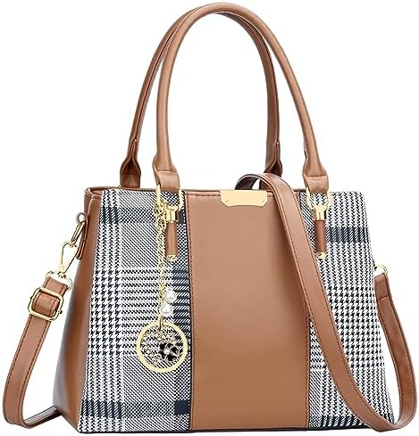 KKXIU Trendy Tote Bag for Women Lightweight Oxford Big Capacity Shoulder Purses and Handbags - PuriLite