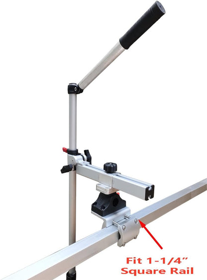 Brocraft Universal Transducer Pole/Sonar Transducer Pole System with Mount/Livescope Mount (Generation 2) - PuriLite