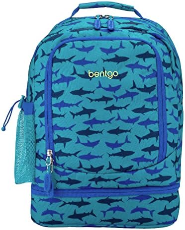 Bentgo Kids Prints 2-in-1 Backpack & Insulated Lunch Bag (Dinosaur) - PuriLite