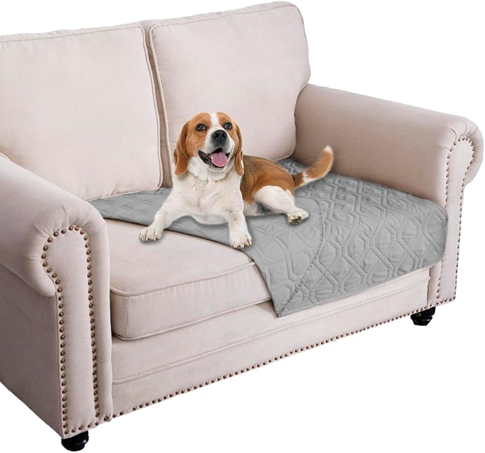 Ameritex Waterproof Dog Bed Cover Pet Blanket for Furniture Bed Couch Sofa Reversible - PuriLite