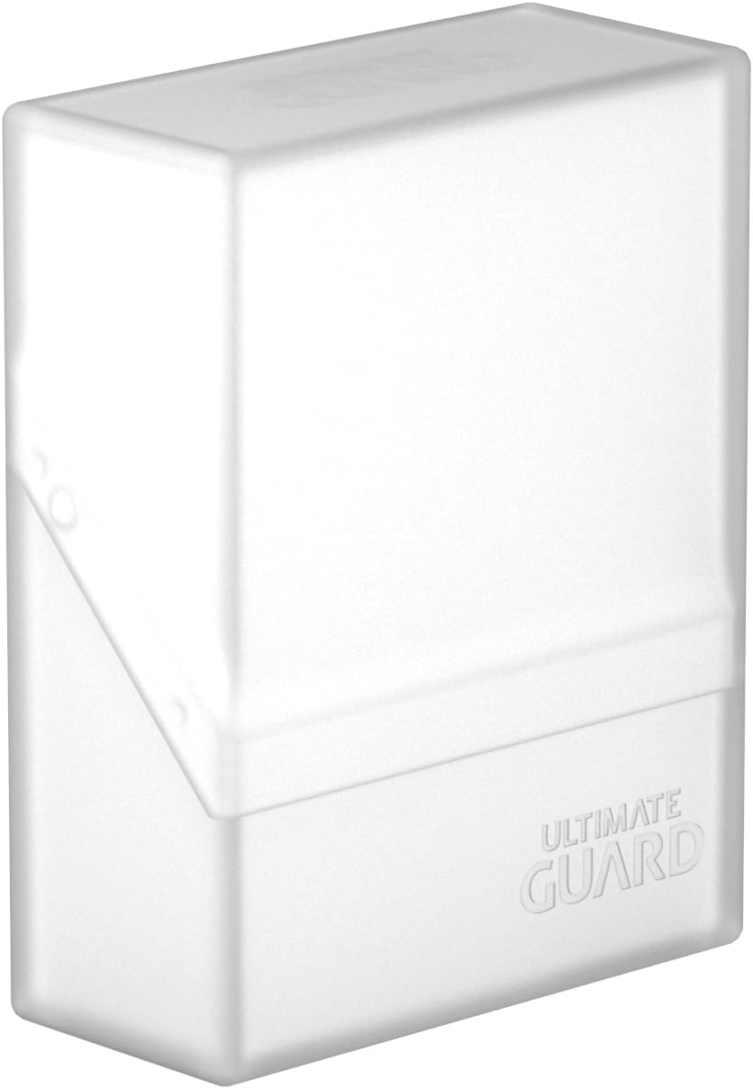 Ultimate Guard Boulder 100+ Classic, Deck Case for 100 Double-Sleeved TCG Cards, Onyx, Secure & Durable Storage for Trading Card Games, Soft-Touch Finish - PuriLite