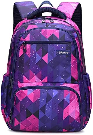 Kids Backpack for Boys Girls Nylon Elementary School Bags Durable Children Bookbags Casual Travel Back Pack - PuriLite