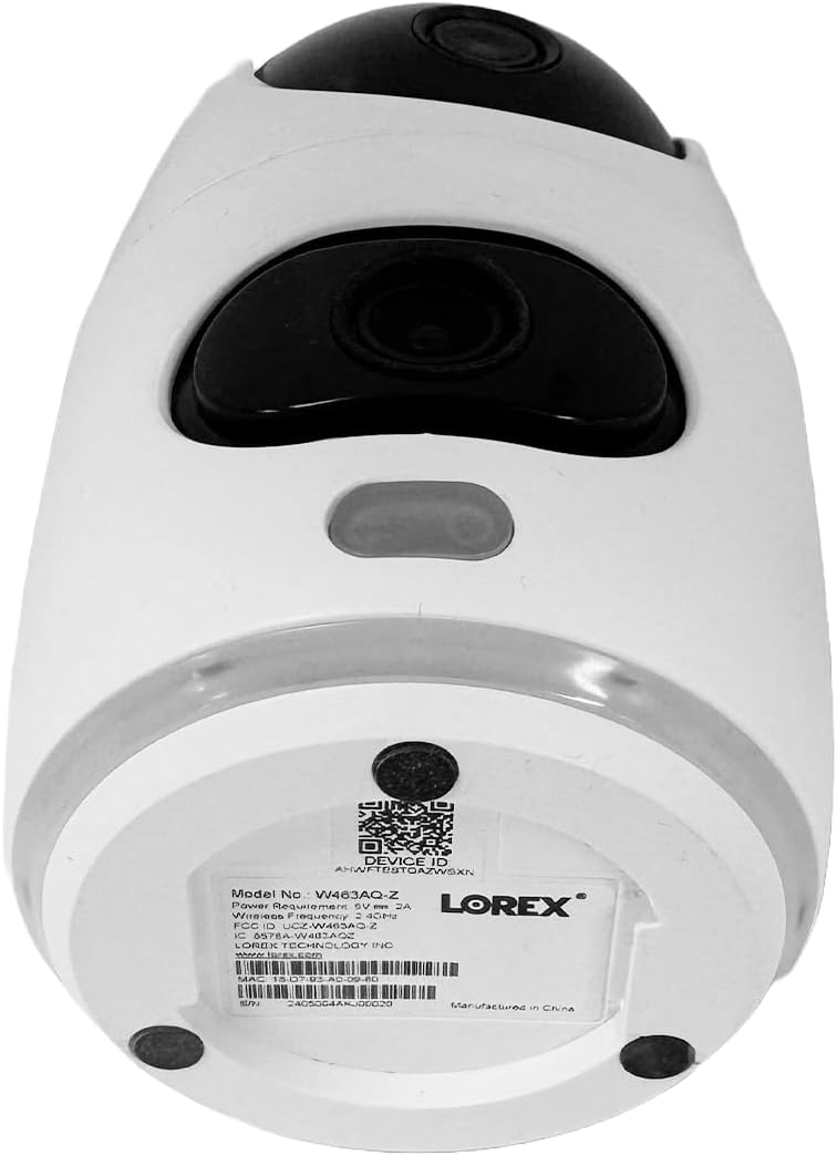 Lorex 2K Dual Lens Indoor Pan-Tilt Wi-Fi Security Camera (32GB)